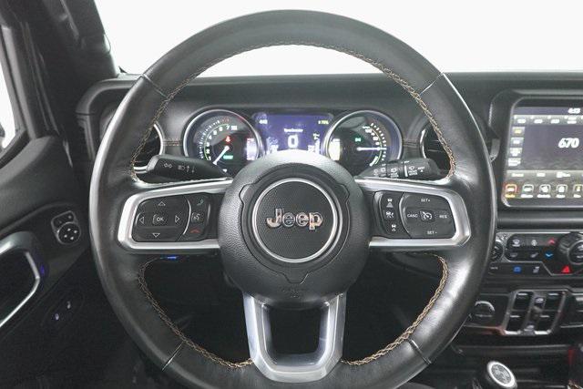 used 2022 Jeep Wrangler Unlimited 4xe car, priced at $36,720