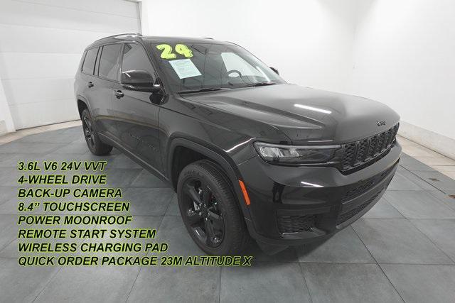 used 2024 Jeep Grand Cherokee L car, priced at $38,795