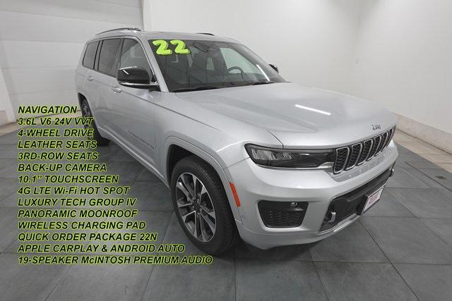 used 2022 Jeep Grand Cherokee L car, priced at $38,995