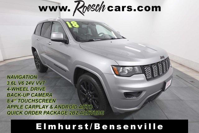 used 2018 Jeep Grand Cherokee car, priced at $11,288