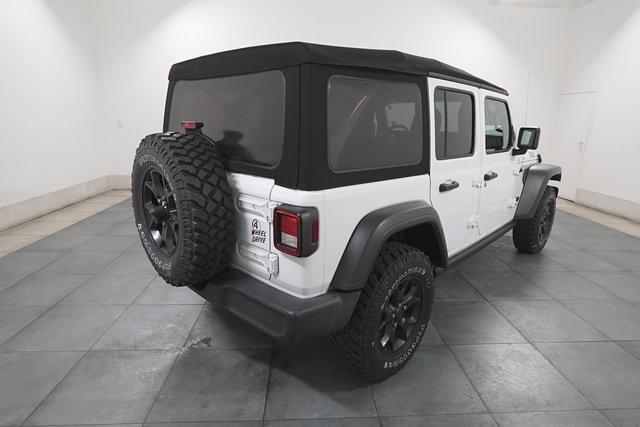 used 2021 Jeep Wrangler car, priced at $29,257