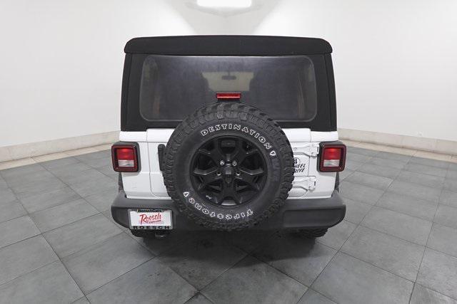 used 2021 Jeep Wrangler car, priced at $29,257