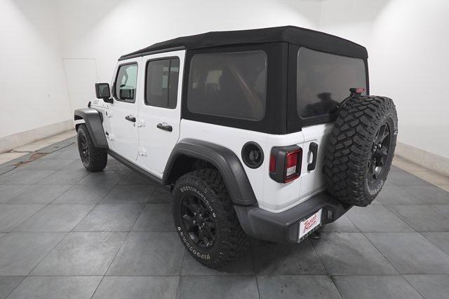 used 2021 Jeep Wrangler car, priced at $29,257