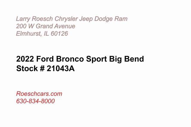 used 2022 Ford Bronco Sport car, priced at $25,518