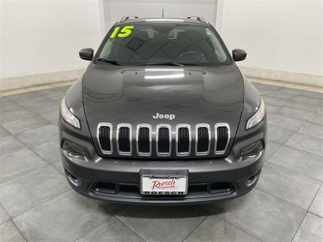 used 2015 Jeep Cherokee car, priced at $12,989