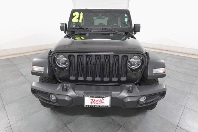 used 2021 Jeep Wrangler car, priced at $34,495