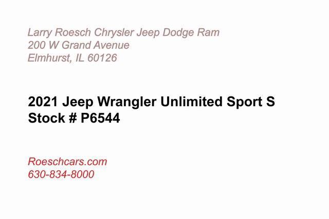 used 2021 Jeep Wrangler Unlimited car, priced at $29,495