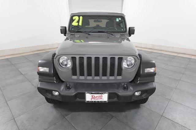 used 2021 Jeep Wrangler Unlimited car, priced at $29,495