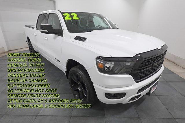 used 2022 Ram 1500 car, priced at $39,995