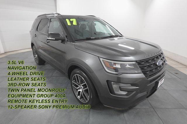 used 2017 Ford Explorer car, priced at $17,494