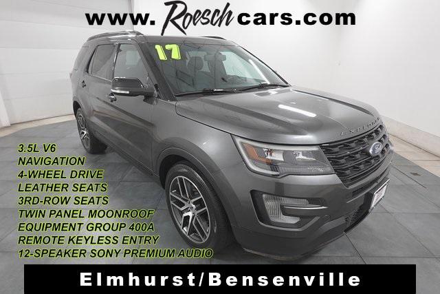 used 2017 Ford Explorer car, priced at $17,494