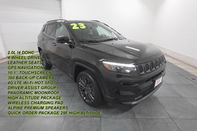 used 2023 Jeep Compass car, priced at $27,995
