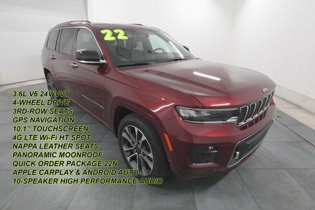 used 2022 Jeep Grand Cherokee L car, priced at $35,295