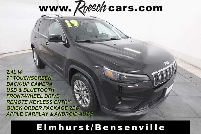 used 2019 Jeep Cherokee car, priced at $16,995