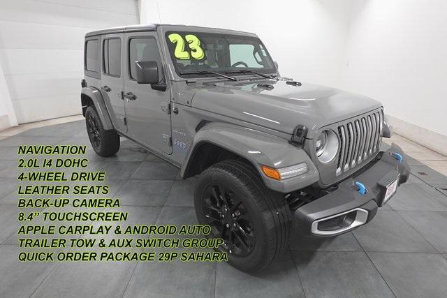 used 2023 Jeep Wrangler 4xe car, priced at $34,000