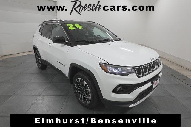 used 2024 Jeep Compass car, priced at $26,495