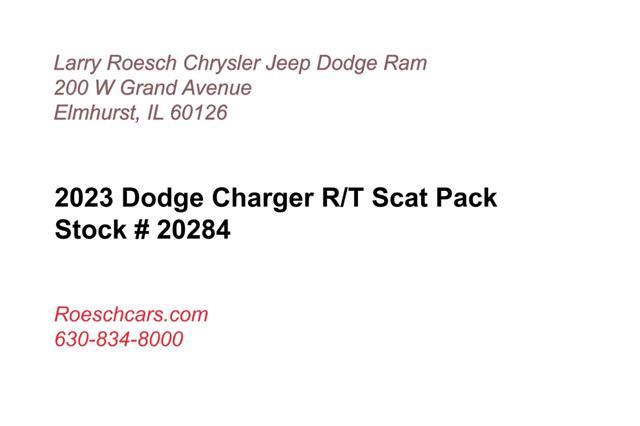 new 2023 Dodge Charger car, priced at $56,237