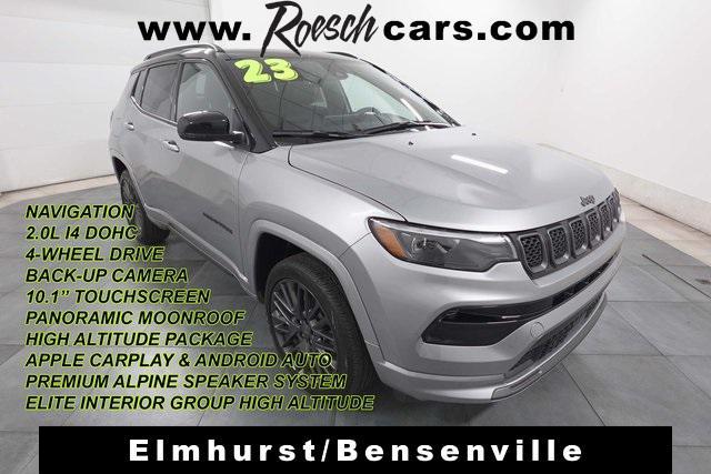 used 2023 Jeep Compass car, priced at $27,595