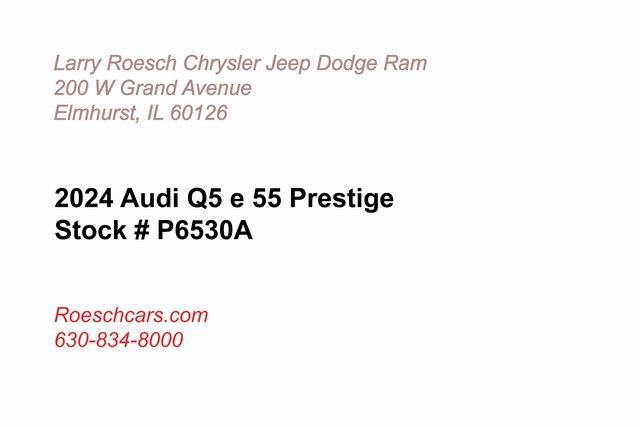 used 2024 Audi Q5 car, priced at $48,995