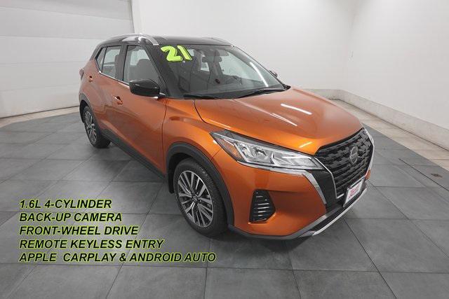 used 2021 Nissan Kicks car, priced at $18,250
