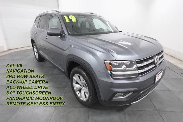 used 2019 Volkswagen Atlas car, priced at $22,995