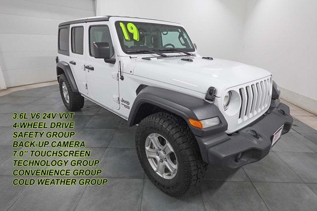 used 2019 Jeep Wrangler Unlimited car, priced at $25,995