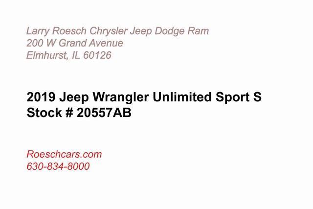 used 2019 Jeep Wrangler Unlimited car, priced at $25,995