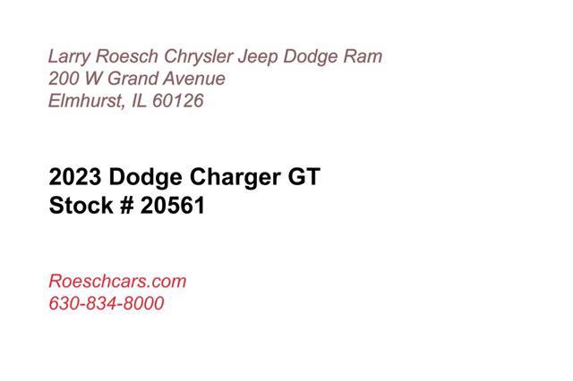 used 2023 Dodge Charger car, priced at $34,499