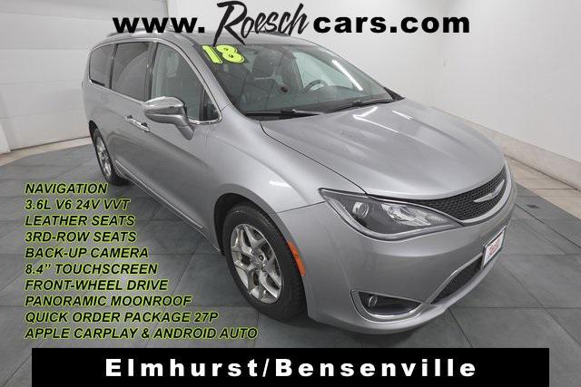 used 2018 Chrysler Pacifica car, priced at $18,494