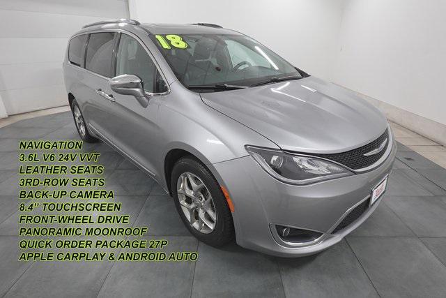 used 2018 Chrysler Pacifica car, priced at $18,494