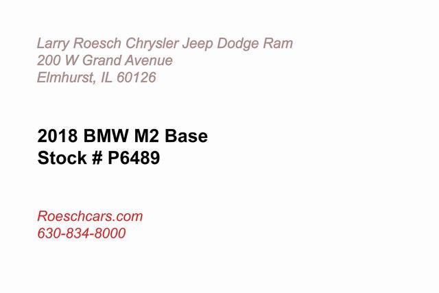 used 2018 BMW M2 car, priced at $38,995