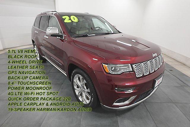 used 2020 Jeep Grand Cherokee car, priced at $31,446