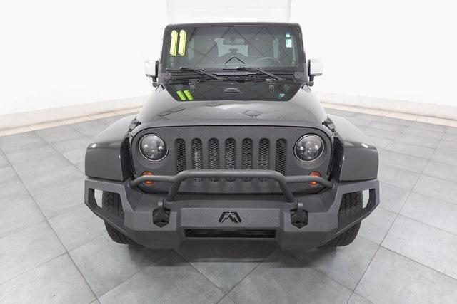 used 2011 Jeep Wrangler Unlimited car, priced at $12,495