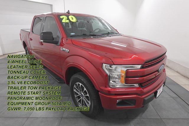 used 2020 Ford F-150 car, priced at $33,495