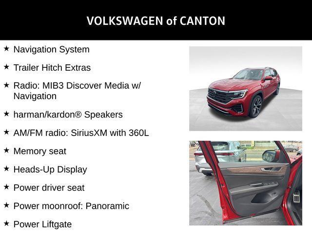 new 2025 Volkswagen Atlas car, priced at $56,286
