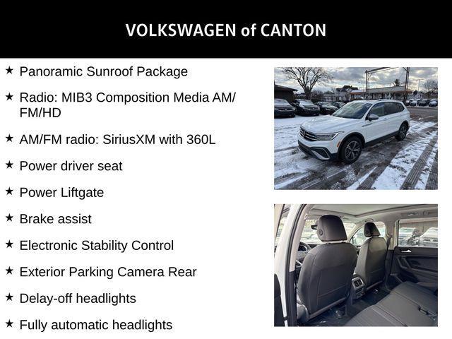 new 2024 Volkswagen Tiguan car, priced at $35,226