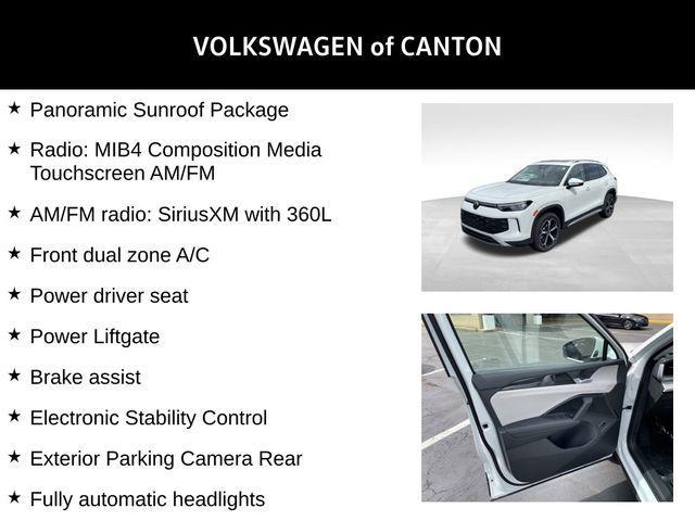 new 2025 Volkswagen Tiguan car, priced at $35,871