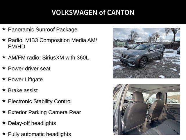 new 2024 Volkswagen Tiguan car, priced at $35,226