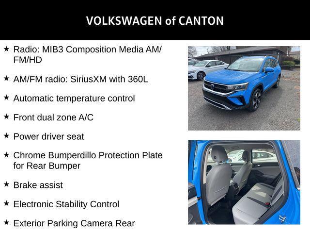 new 2024 Volkswagen Taos car, priced at $30,826