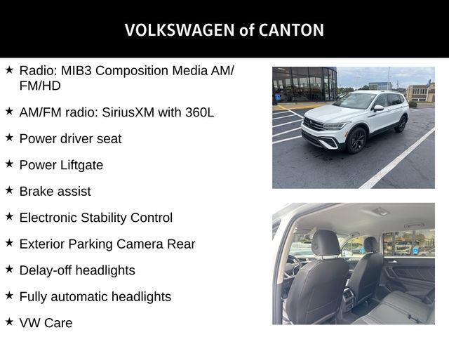 new 2024 Volkswagen Tiguan car, priced at $34,501