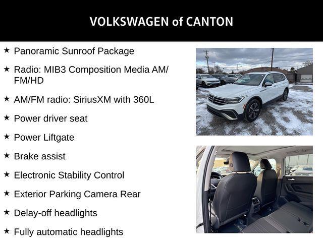 new 2024 Volkswagen Tiguan car, priced at $35,226