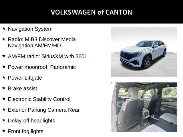 new 2024 Volkswagen Atlas Cross Sport car, priced at $47,800