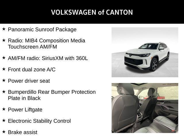 new 2025 Volkswagen Tiguan car, priced at $36,351