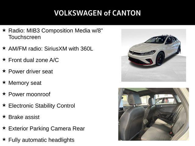 new 2025 Volkswagen Jetta GLI car, priced at $35,140