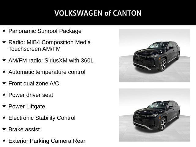 new 2025 Volkswagen Tiguan car, priced at $36,287