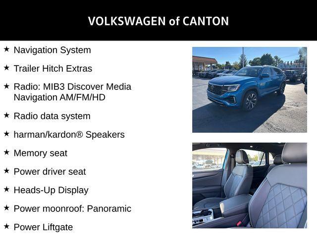 new 2024 Volkswagen Atlas Cross Sport car, priced at $51,081