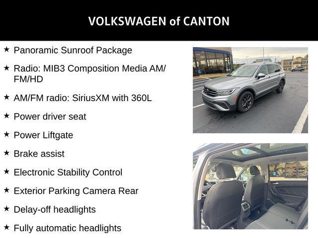 new 2024 Volkswagen Tiguan car, priced at $35,701