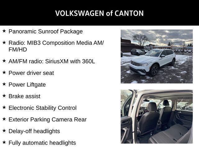 new 2024 Volkswagen Tiguan car, priced at $35,051