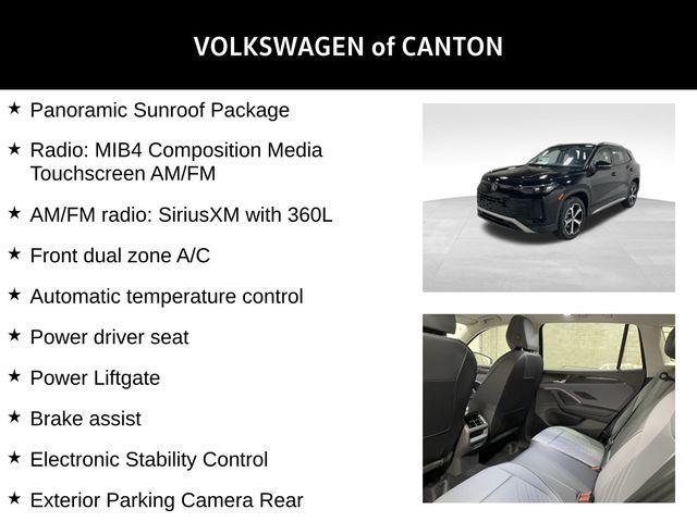 new 2025 Volkswagen Tiguan car, priced at $37,287