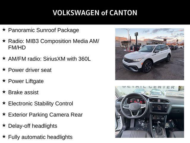 new 2024 Volkswagen Tiguan car, priced at $35,226